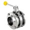 Mix-proof butterfly valve Series: 4367/4867 Welding connection